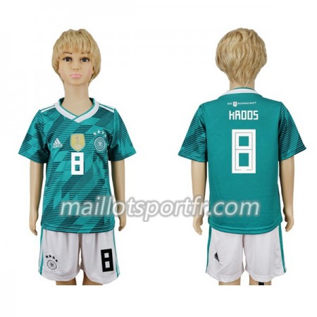 Maillot de Foot Allemagne Kroos 8 Enfant Exterieur Coupe du monde 2018